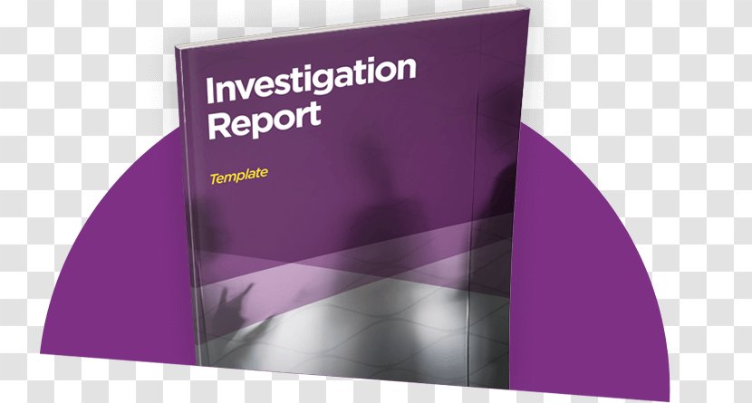 Brand Font - Violet - Cover Report Transparent PNG