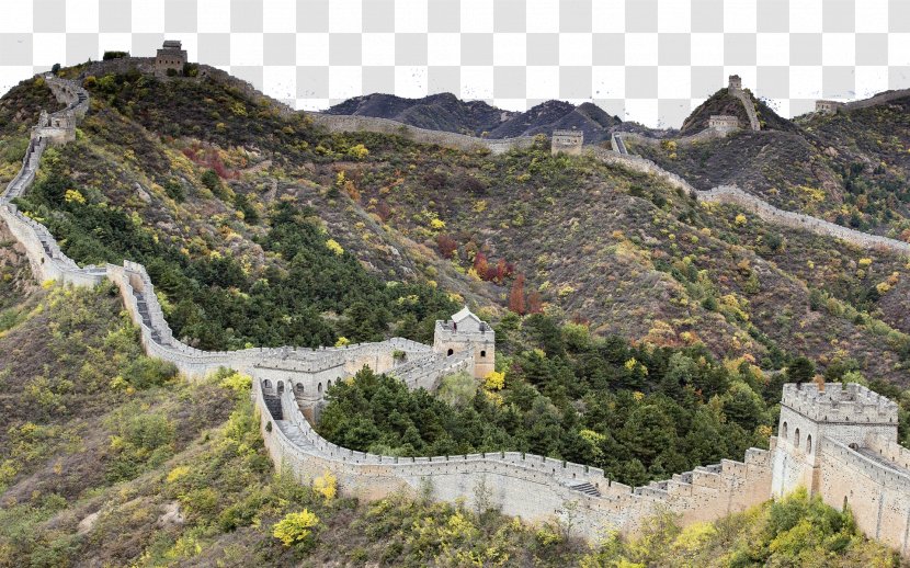 Great Wall Of China Jinshanling Wallpaper - Tourism - Site Transparent PNG