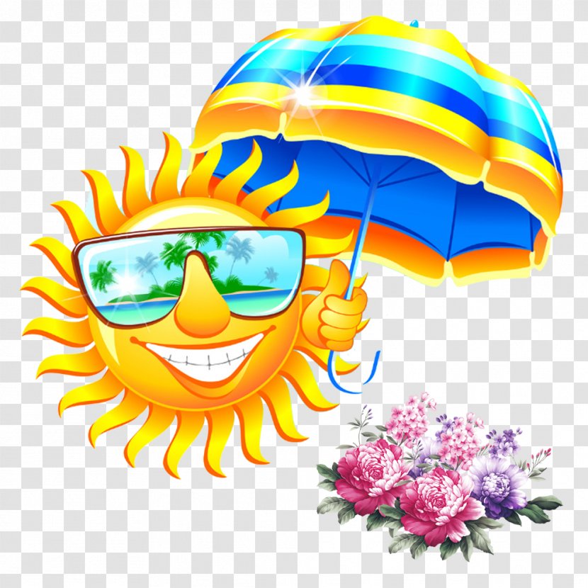 Summer Sunglasses Clip Art - Royaltyfree - Fight Sun Umbrella Transparent PNG