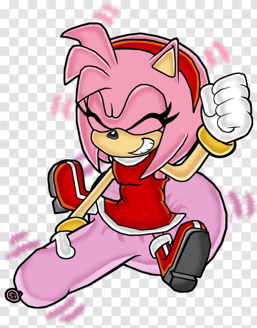 Amy Rose Sonic Battle Rouge The Bat Shadow Hedgehog Knuckles Echidna - Heart - Hot Air Balloon With Rabbit Transparent PNG