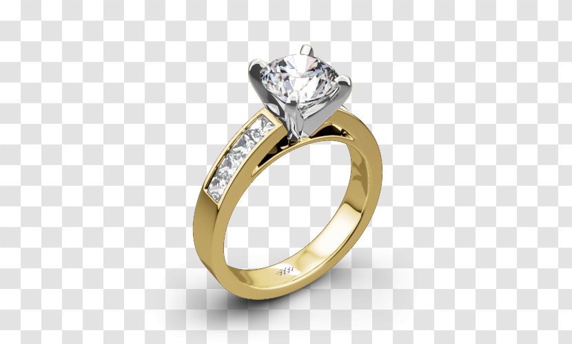 Wedding Ring Jewellery Diamond Gemstone - Platinum Transparent PNG