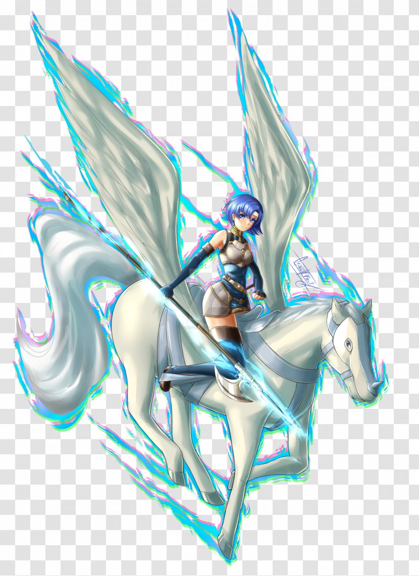 Fire Emblem Echoes: Shadows Of Valentia Catria Horse Video Game Fan Art - Dragon - Like Mammal Transparent PNG