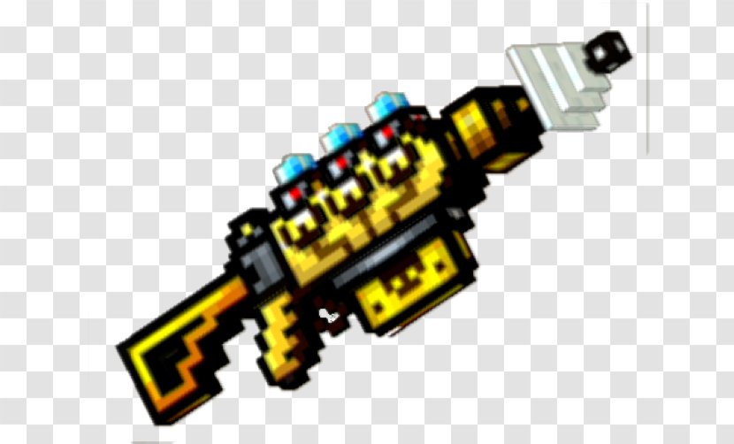 Pixel Gun 3D (Pocket Edition) Firearm Guns Of Boom Weapon Thepix - Watercolor - Machine Transparent PNG