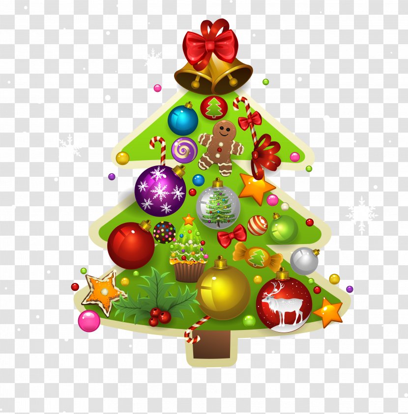 Christmas Tree Ornament Santa Claus Decoration - Photography Transparent PNG