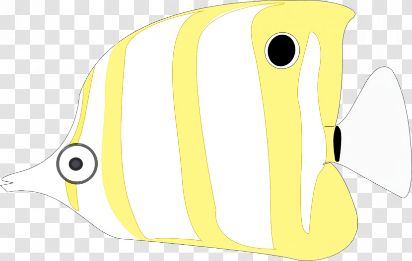 Cartoon Fish Yellow Beak Meter Transparent PNG