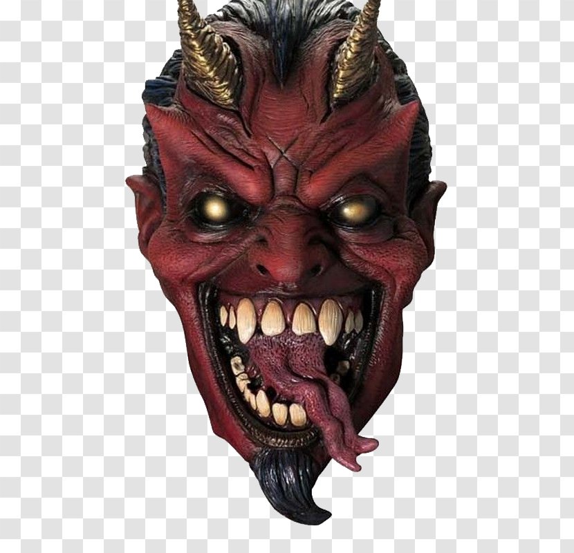 Lucifer Mask Devil Halloween Costume Satan Transparent PNG