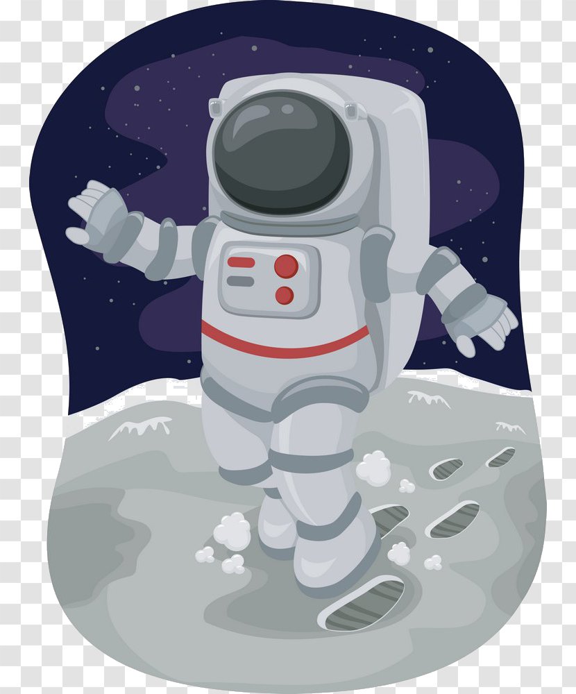 Moonwalk Royalty-free Clip Art - Technology - Astronaut Transparent PNG