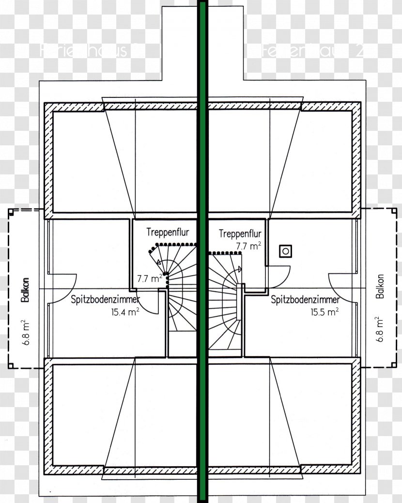 Floor Plan Technical Drawing - Line Transparent PNG