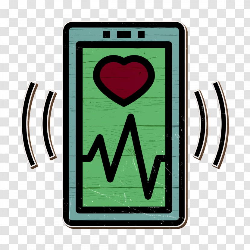 Mobile Interface Icon Heart Monitoring Icon Heart Icon Transparent PNG