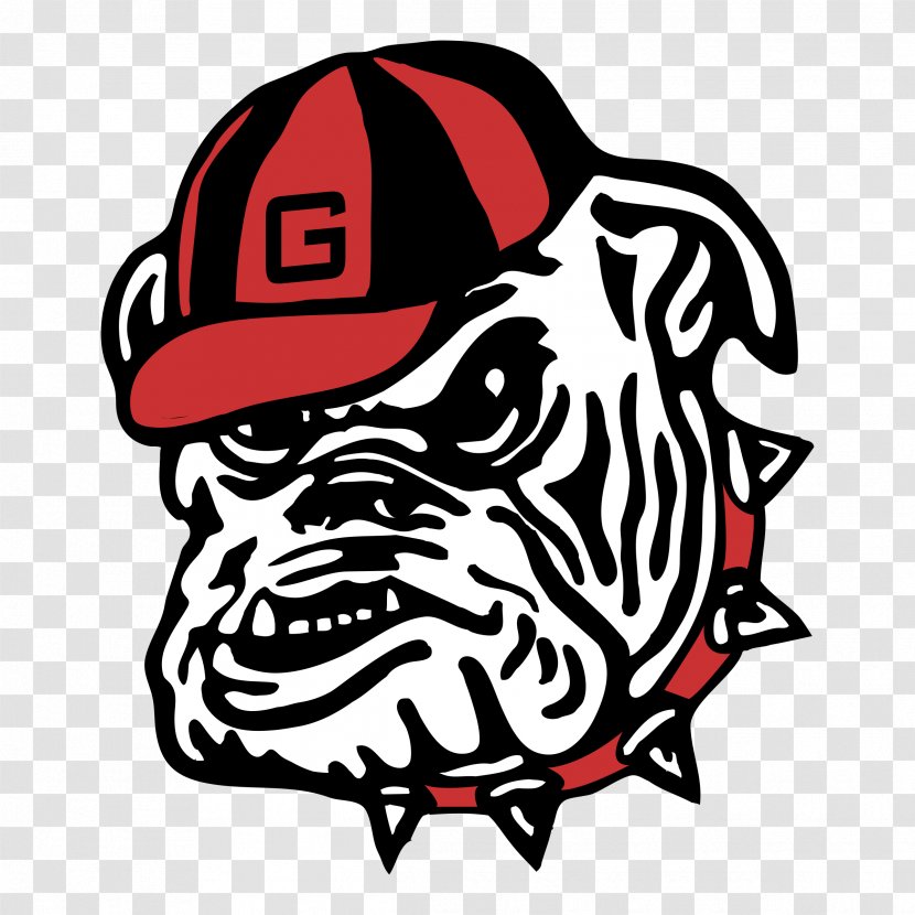 Georgia Bulldogs Football Women's Basketball University Of Southeastern Conference - Black And White - Bournemouth Bobcats Transparent PNG