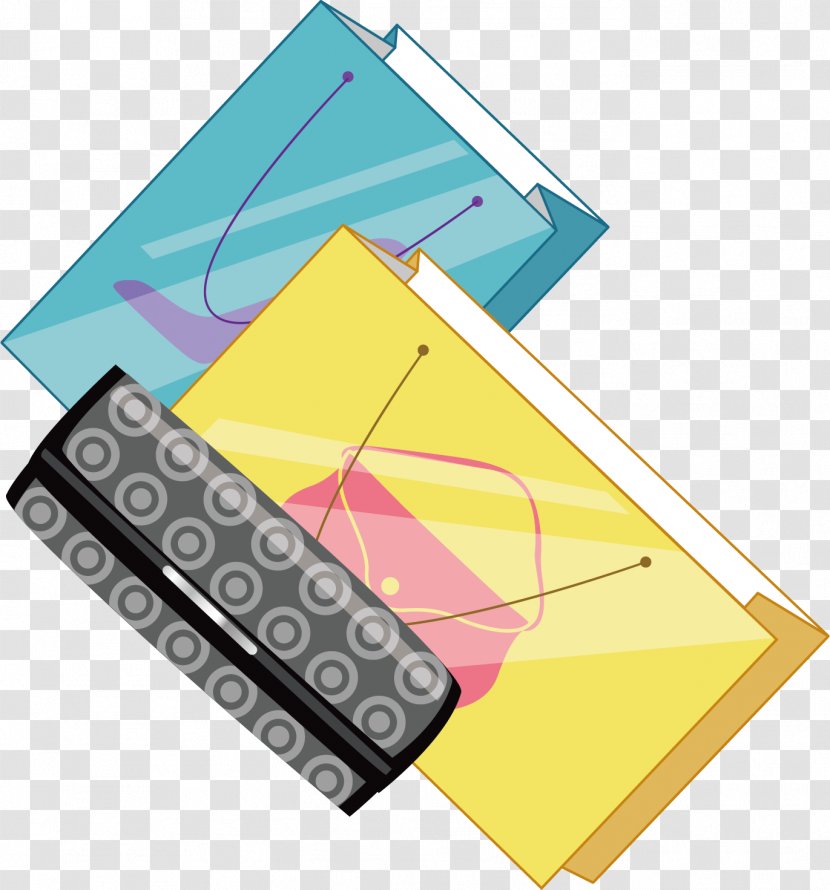 Designer Bag Product Packaging And Labeling - Cartoon - Akeup Ornament Transparent PNG
