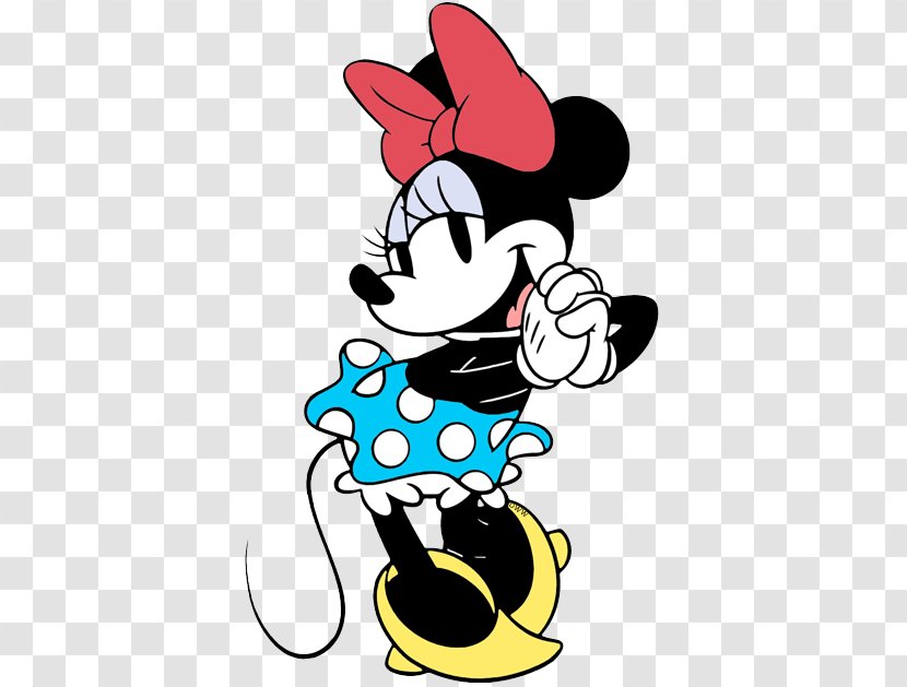 Minnie Mouse Mickey Black And White Clip Art Transparent PNG