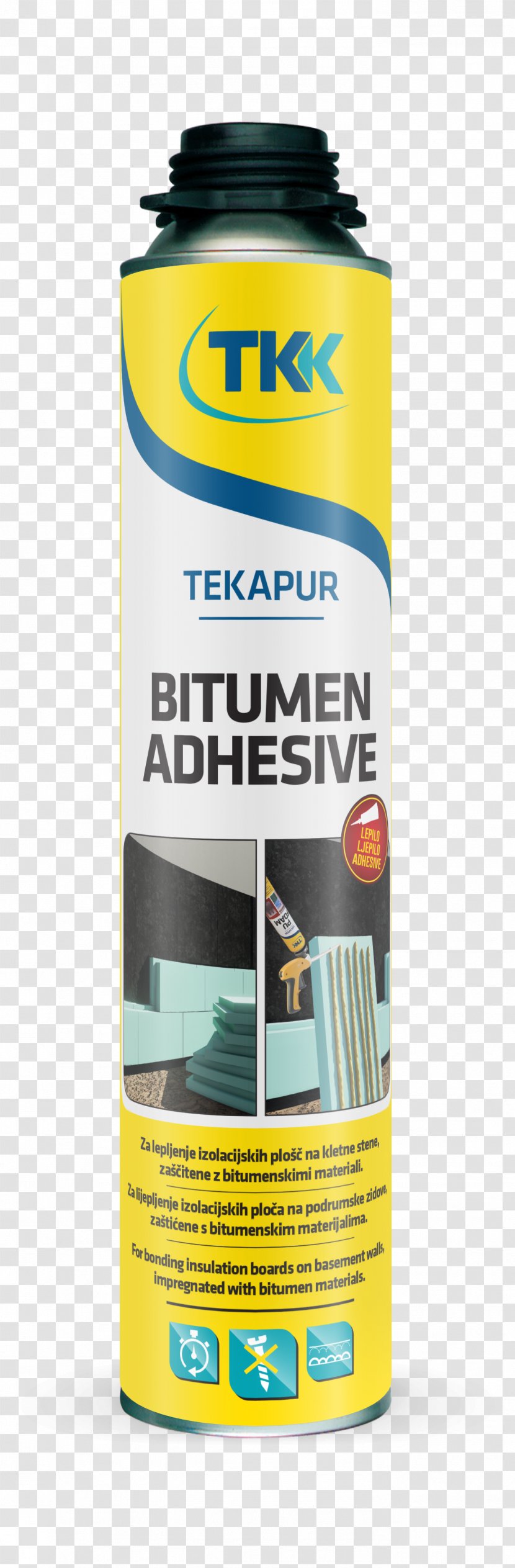 Fogskum Foam Sealant Adhesive Aerosol Spray - Firestop - Bitumen Transparent PNG
