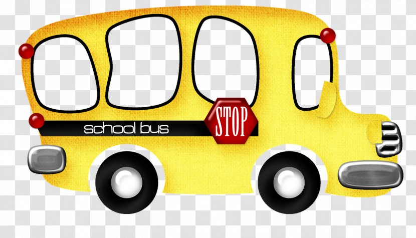 School Bus Car Motor Vehicle - Yellow Transparent PNG