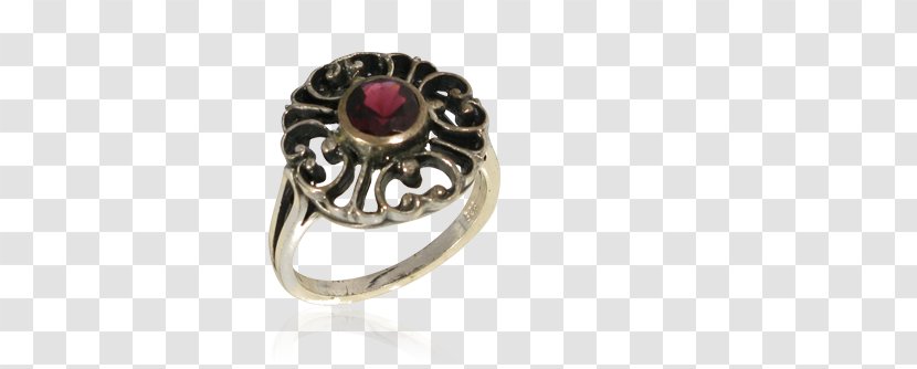 Ruby Body Jewellery - Jewelry Making - Line Ring Transparent PNG