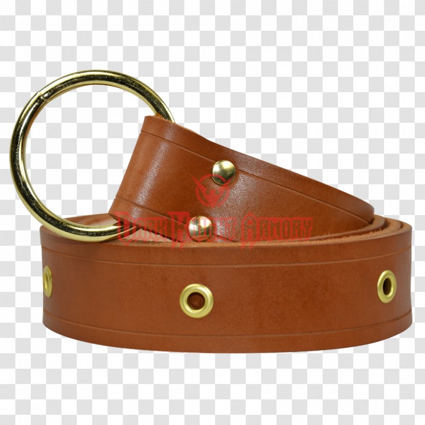 Belt Buckles Strap Leather - Brown Transparent PNG