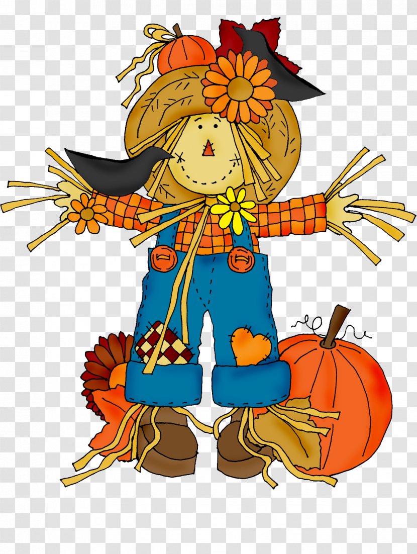Trick-or-treat Scarecrow Cartoon Clip Art Fictional Character Transparent PNG