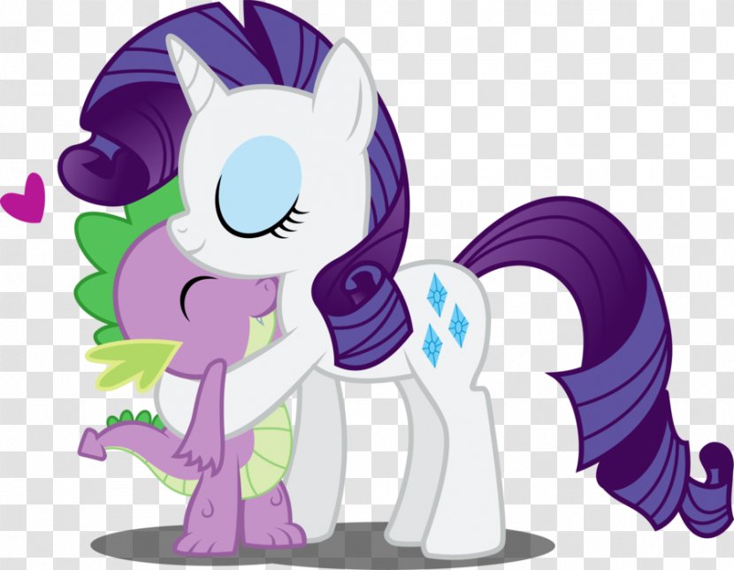 Spike Rarity Pinkie Pie Pony Twilight Sparkle - Cartoon - Vector Kisses Transparent PNG