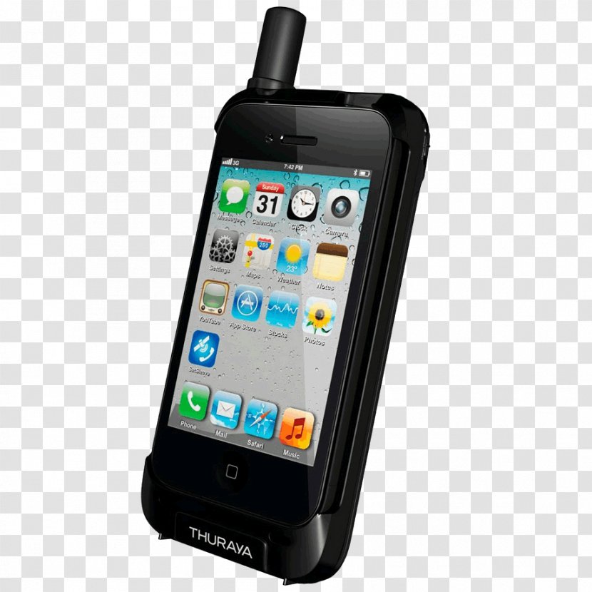 IPhone 4S Thuraya Satellite Phones Telephone Samsung Galaxy - Mobile Phone - Smartphone Transparent PNG