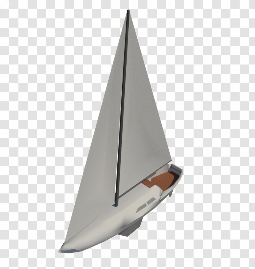 Sail Scow Yawl Lugger Boat - Keelboat Transparent PNG