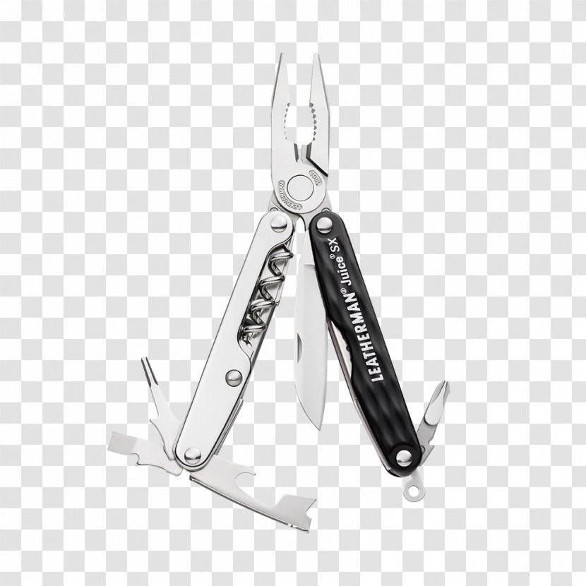 Multi-function Tools & Knives Knife Leatherman Anodizing - Nipper - Juice Top View Transparent PNG