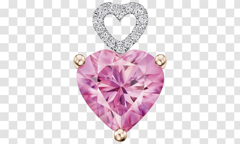 Jewellery Pendant Diamond Swarovski AG - Fashion Accessory - Heart Transparent PNG