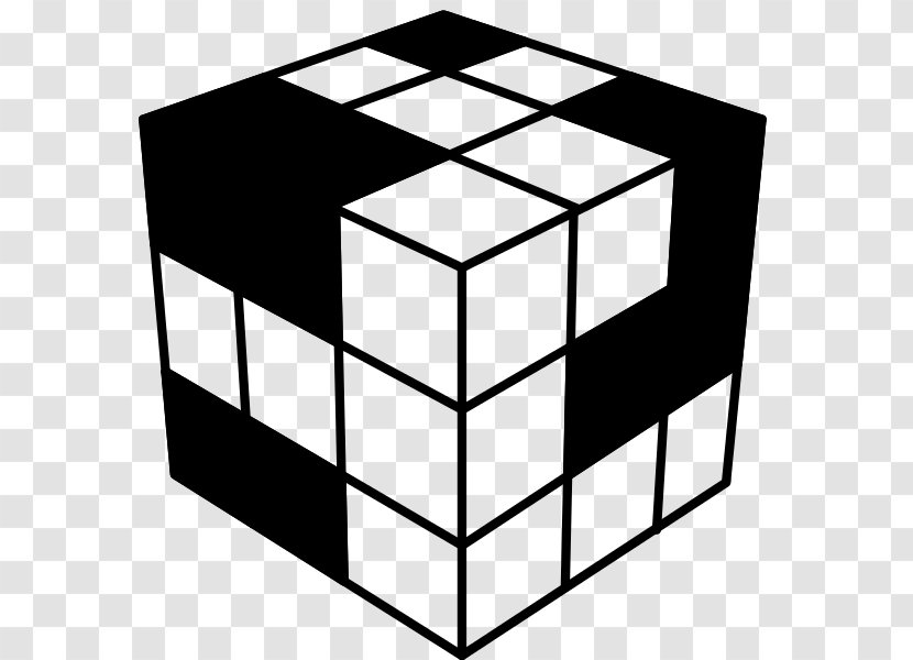 Rubik's Cube Puzzle Coloring Book Clip Art Transparent PNG