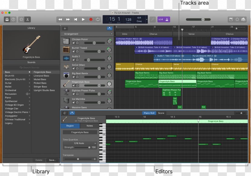 Computer Program GarageBand TE Technology Inc Controller Digital Audio Workstation - Electronics - Apple Product Design Transparent PNG