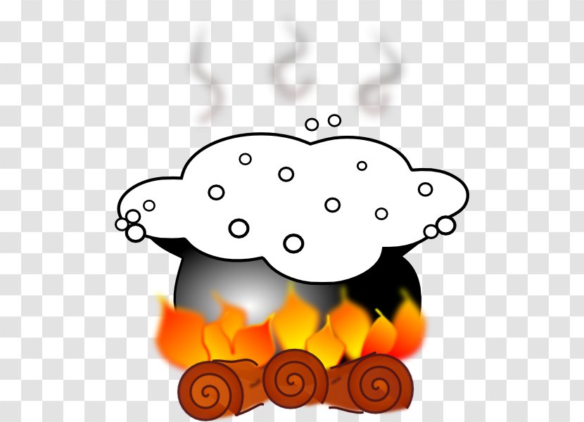 Fire Olla Boiling Clip Art - Cartoon Transparent PNG
