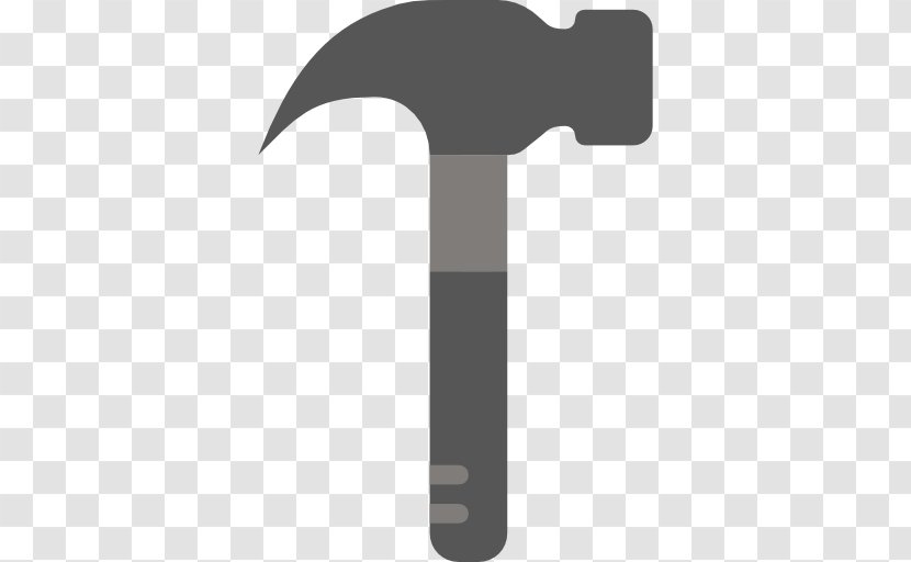 Icon - Monochrome - Hammer Silhouette Transparent PNG