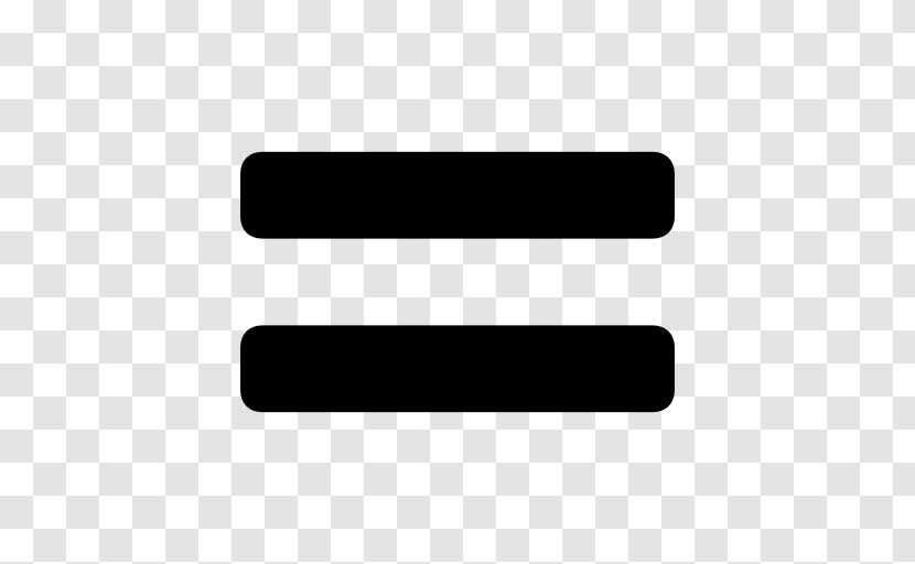 Equals Sign Equality Mathematics Symbol Clip Art Transparent PNG