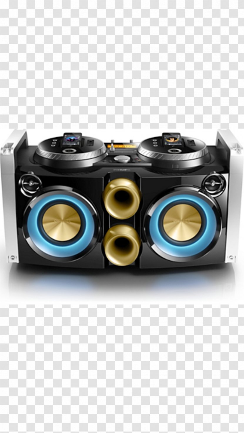 High Fidelity Philips Loudspeaker Subwoofer Boombox - Djay - USB Transparent PNG