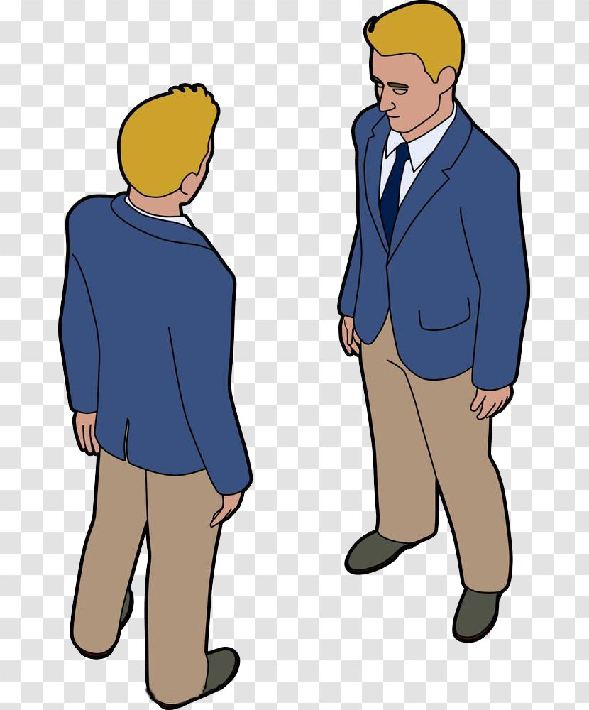 Royalty-free Stock Photography Clip Art - Uniform - Two Men Talking To Each Other Face Transparent PNG