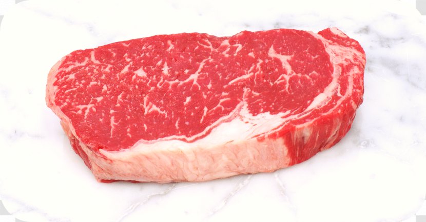 Rib Eye Steak Cut Of Beef Marbled Meat - Frame Transparent PNG