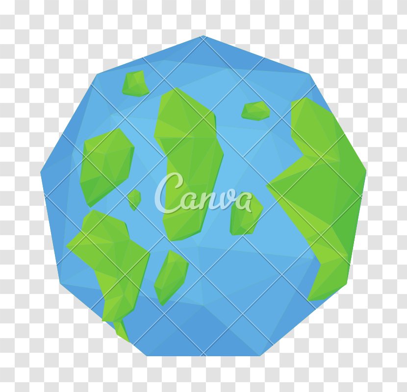Product Design Pattern Canva - Green - Globe Terre Transparent PNG