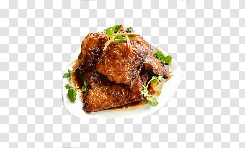 Fish Slice Braising Recipe Asian Cuisine Food - Duck Meat - Hotel Signature Dishes Transparent PNG