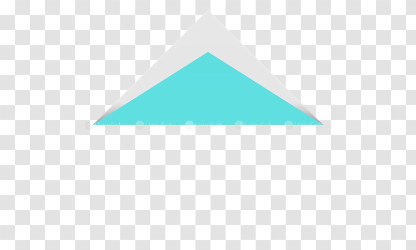 Triangle - Aqua - Paper Cup Transparent PNG