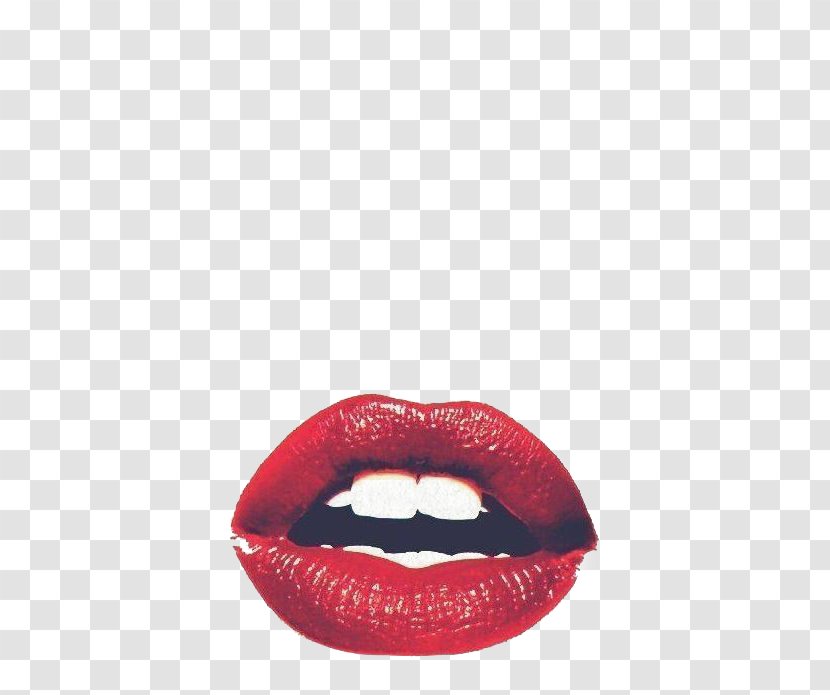 Lipstick Red Color Cosmetics - Mouth - Creative Lips Transparent PNG
