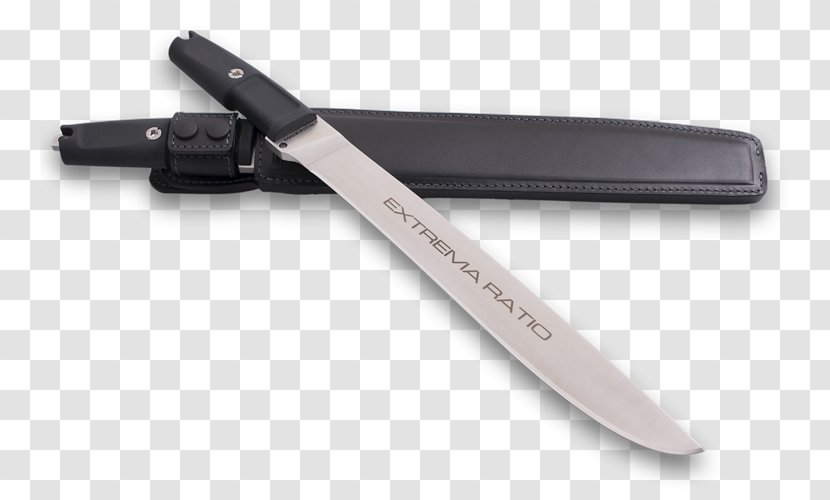 Bowie Knife Machete Hunting & Survival Knives Utility - Dagger Transparent PNG