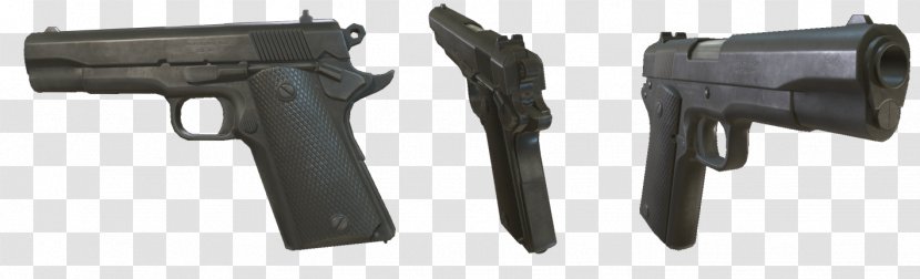 Trigger Airsoft Guns Firearm Ranged Weapon - Low Poly Texture Transparent PNG