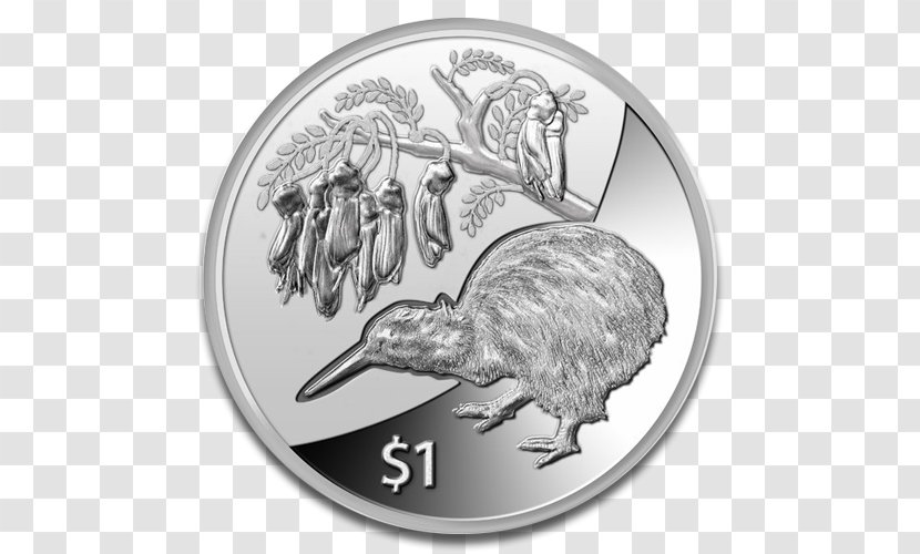 Bullion Coin Perth Mint New Zealand Silver - Beak Transparent PNG