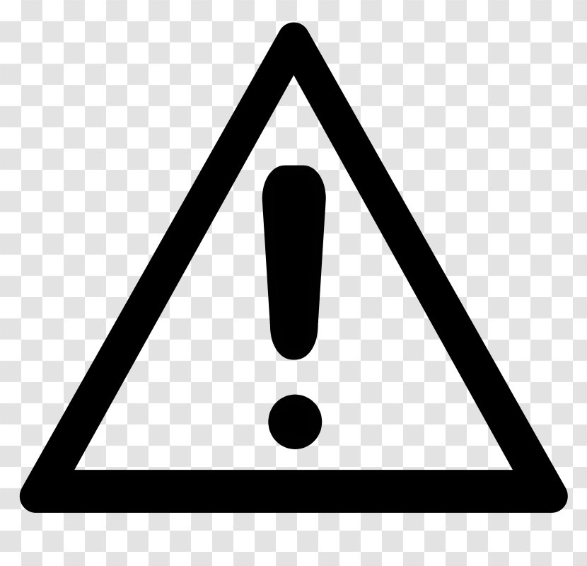 Warning Sign Hazard Sticker Safety - Triangle - Ethnographic Design Transparent PNG