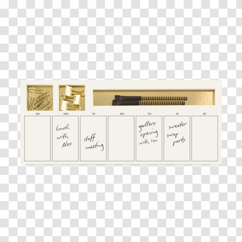 Paper Notebook Personal Organizer Pen Stationery - Gold Foil Transparent PNG