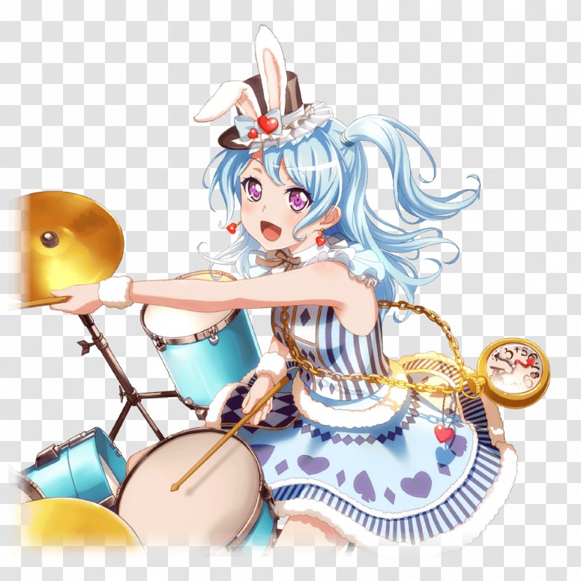 BanG Dream! Girls Band Party! Video Kanon Image - Frame - Beach Dreaming Bunny Transparent PNG