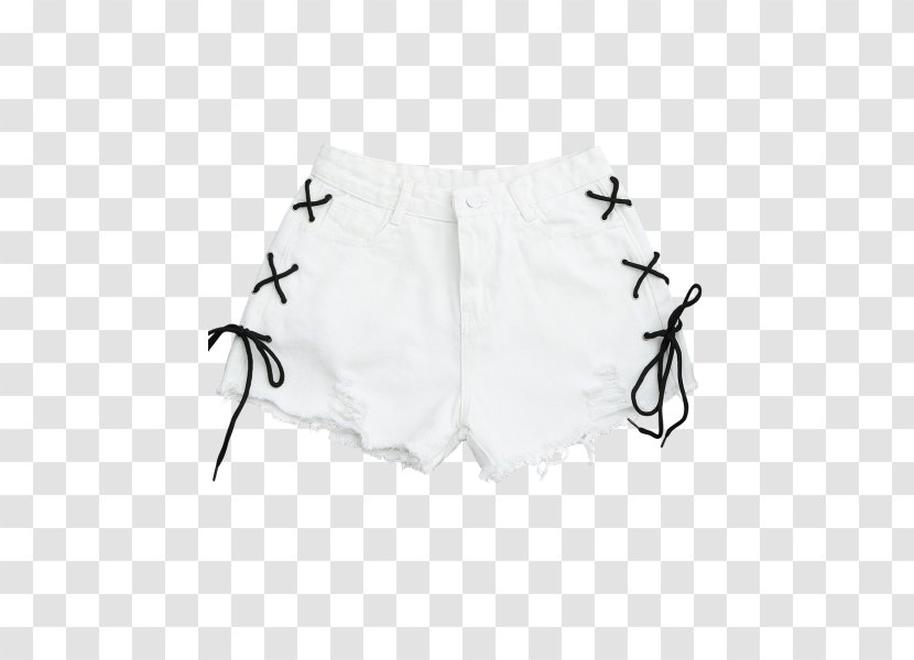 Trunks Shorts - Ripped Denim Transparent PNG