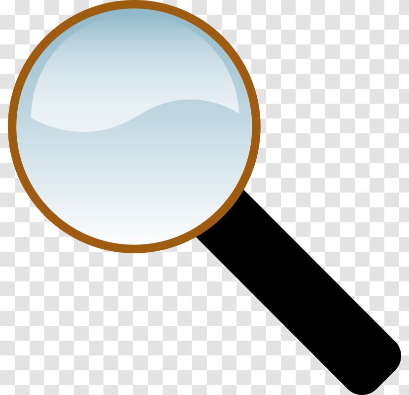 Magnifying Glass Font - Cartoon - Search Icon Transparent PNG