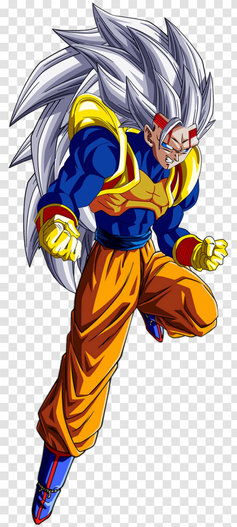 Goku Vegeta Baby Super Saiya Art - Silhouette Transparent PNG