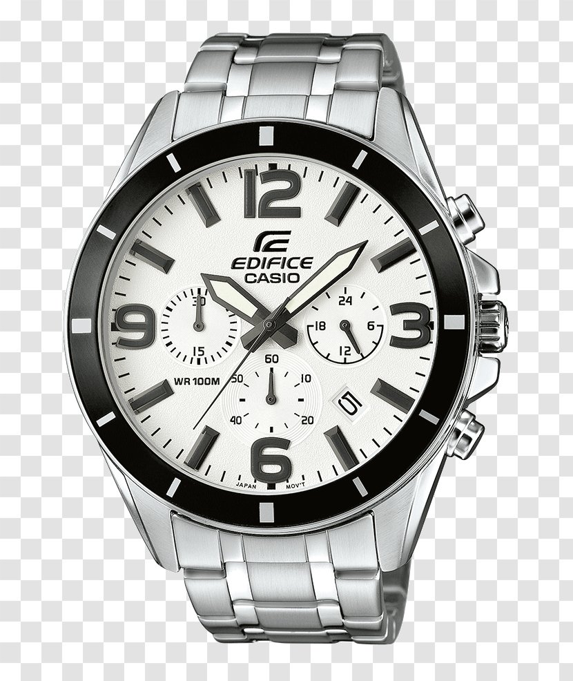 Casio EDIFICE EF-539D Watch Chronograph Transparent PNG
