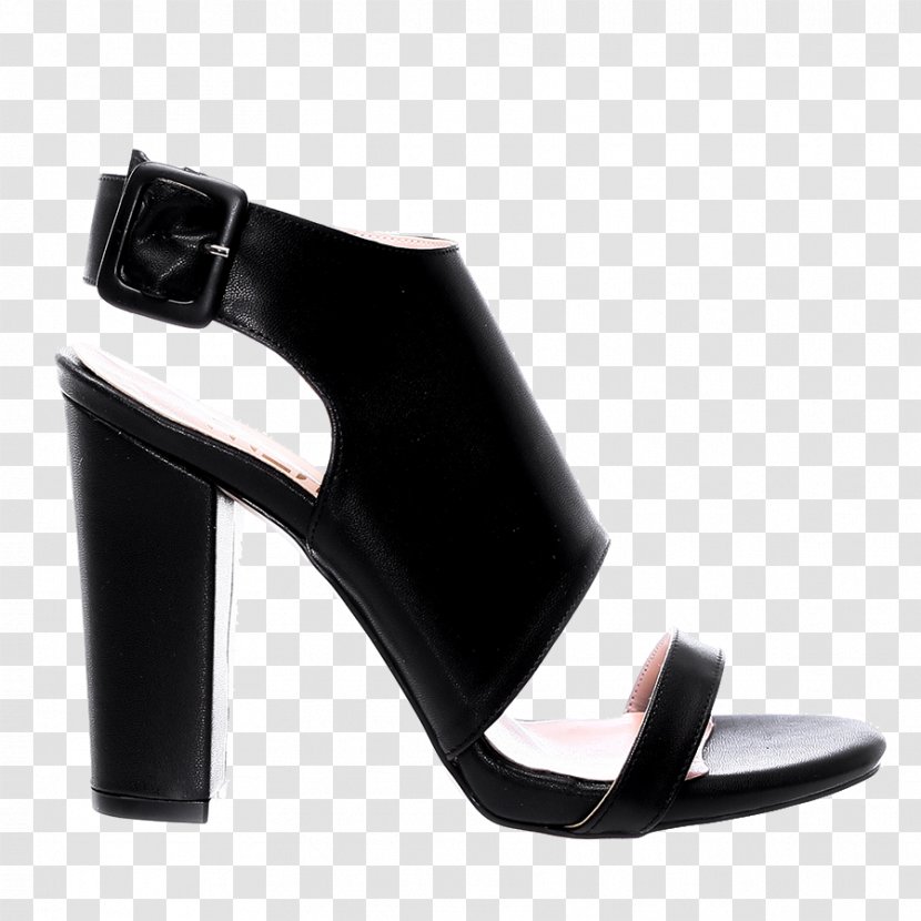 Rotherham Black Romanian Leu Sandal - Footwear Transparent PNG