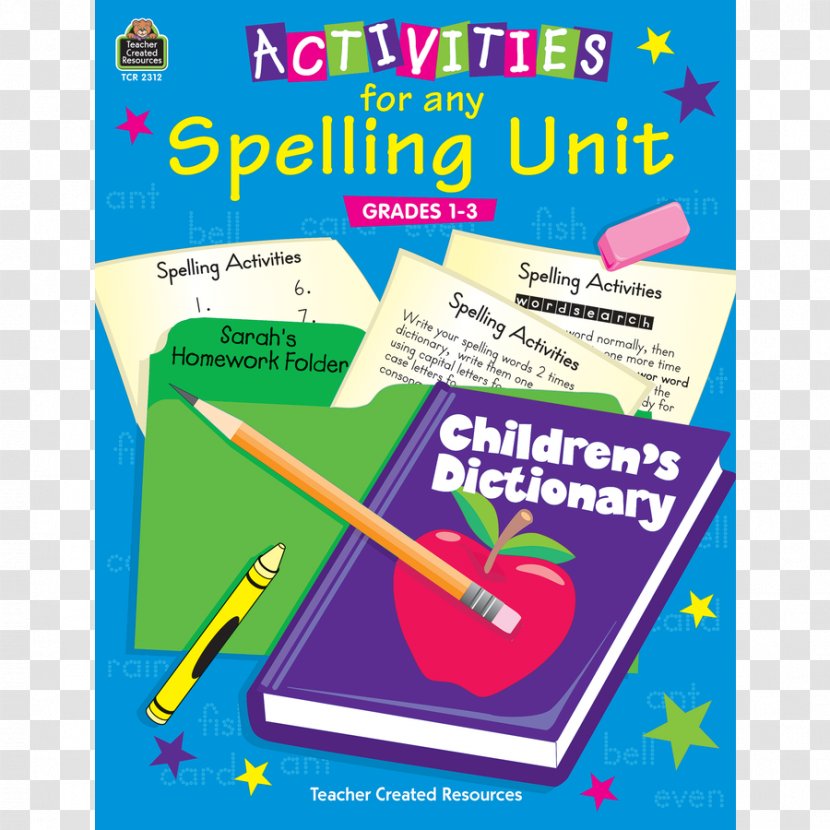 Activities For Any Spelling Unit Lost Island: Dino Dinner Product Teacher - Text - 3rd Grade Writing Notebook Covers Transparent PNG